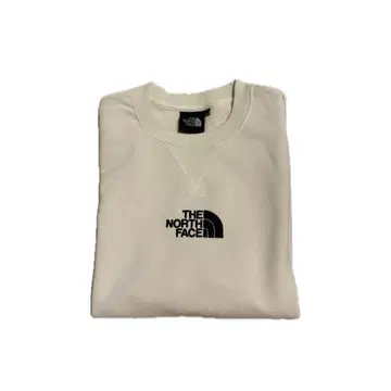 THE NORTH FACE 맨투맨 크림색