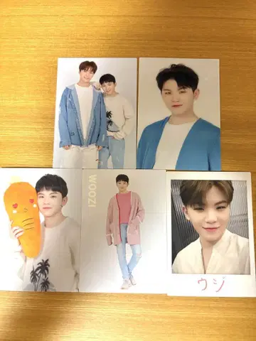 우지 트레이딩 카드 세부치 seventeen