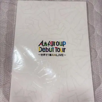 A!group 데뷔 투어 팜플렛
