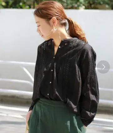 저널 스탠다드 리룸 워셔블 앤티크 레이스 블라우스