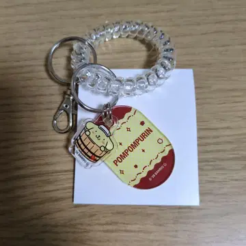 극락탕 산리오 락카풍 키링 폼폼푸딩