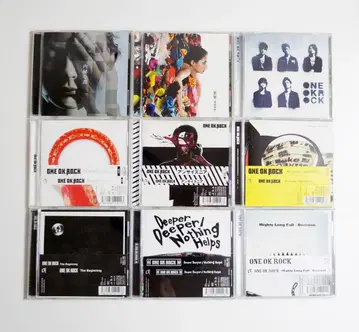 ONE OK ROCK CD 전 싱글 9장 세트 언사이즈니아 원오크