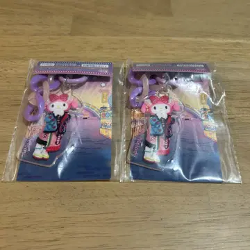 마이멜로디 산리오 캐릭터즈 라이브 캐릭터 자라자라 참 2개