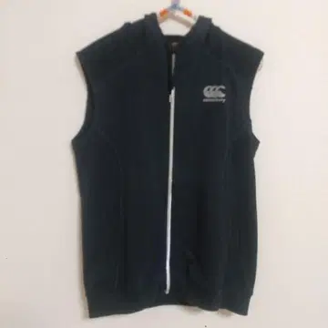 Canterbury 맨투맨 지퍼 후드티 베스트 M