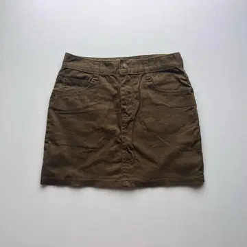 새상품급 DIVAS 미니 스커트 카키 헤이세이 y2k 그런지