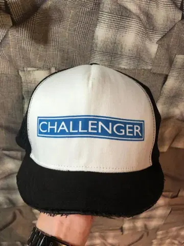 CHALLENGER 챌린저 메쉬 캡 로고 자수
