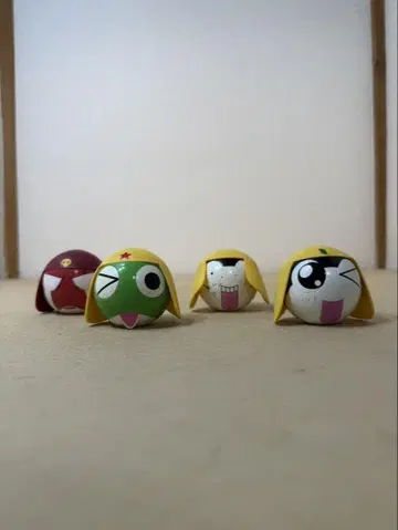 개구리 중사 케로로 굿즈 소품함 피규어