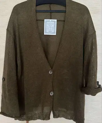 BEARDSLEY 비어즐리 린넨 100 가디건