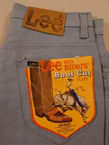 70년대 데드스탁 Lee Boot Cut 플레어 팬츠 프레스 지