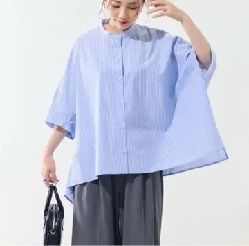 freak's store 돌먼 슬리브 와이드 빅 브로드 셔츠