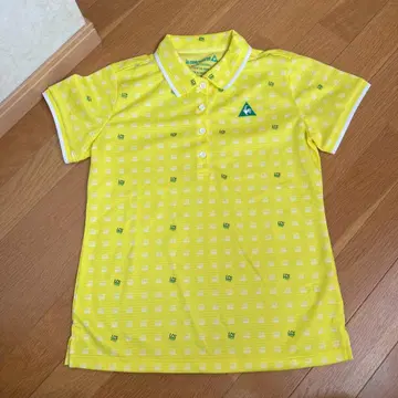 르꼬끄 야자수 패턴 피케 셔츠