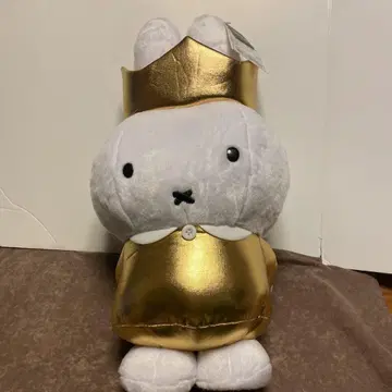 택 포함 미사용 새상품! 미피 특대 사이즈 봉제 인형 GOLD&BLACK