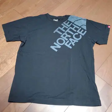 THE NORTH FACE 로고 티셔츠 블랙