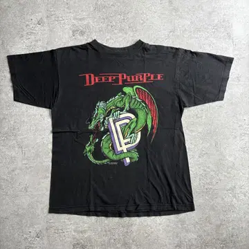 90s DEEP PURPLE 티셔츠 딥 퍼플 밴딩 티셔츠