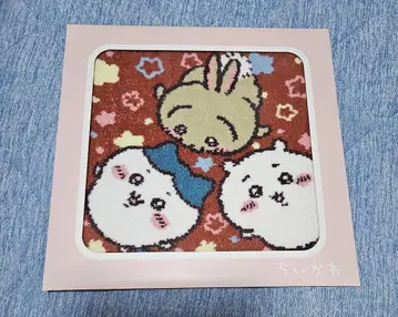 치이카와 (먼작귀) 셔닐 직물 타월 미술관 손수건 반짝반짝