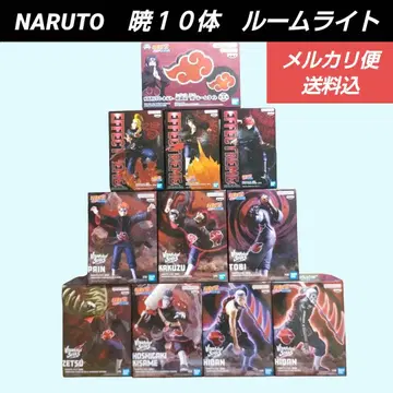 NARUTO-나루토-질풍전 피규어 아카츠키 10개 룸 라이트