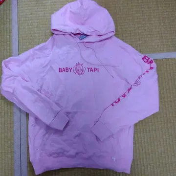 베비타피 베비타피 baby tapi 후드티 핑크 사이즈 L