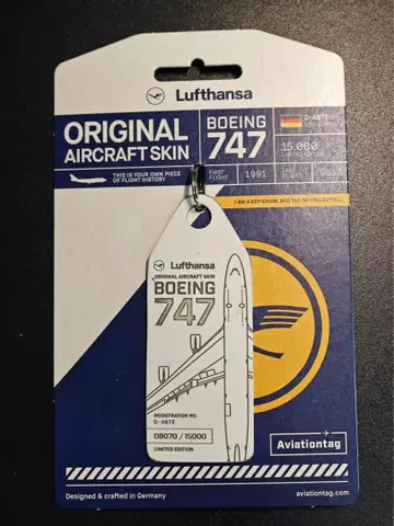 루프트한자 항공 Aviationtag B747-400