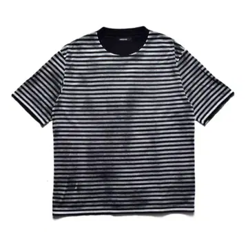 MINEDENIM 마인 데님 Seepage 보더 티셔츠 L