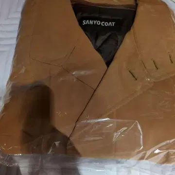 산요 라이너가 있는 스텐카라 코트 색상 짙은 카멜색 무지