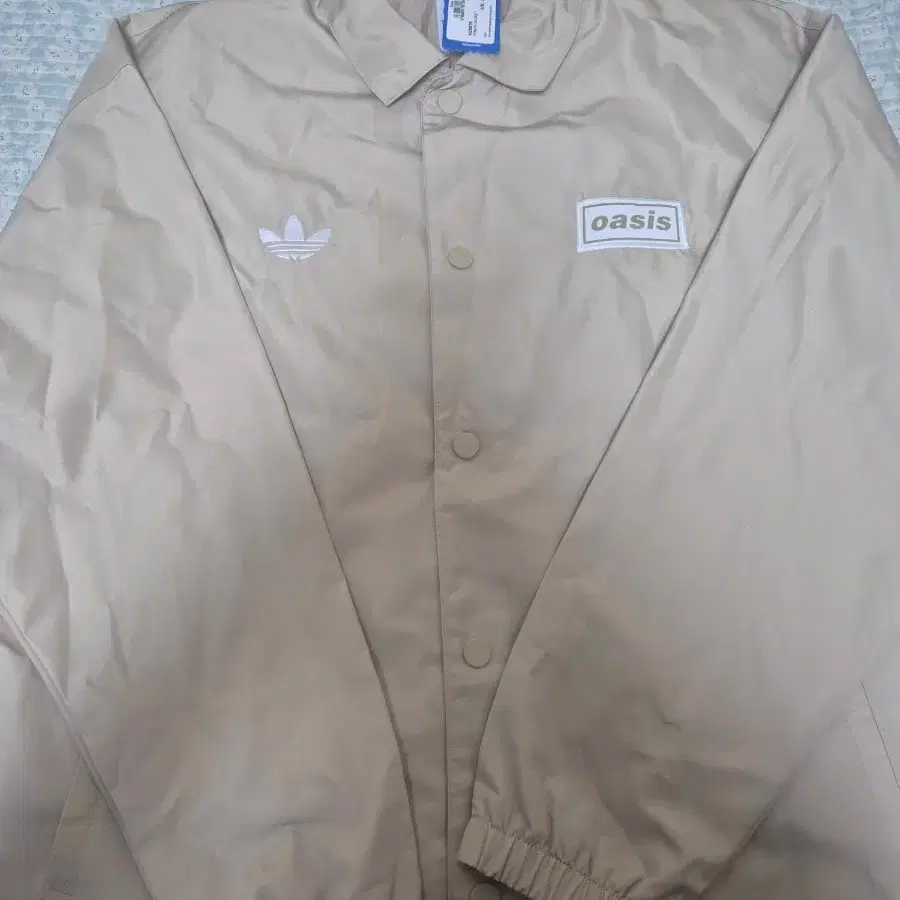 スケートボード adidas x Oasis Tour Coach Jacket \"Stone adidas x Oasis Tour Coach Jacket Stone Khaki Men's - SS25 - US