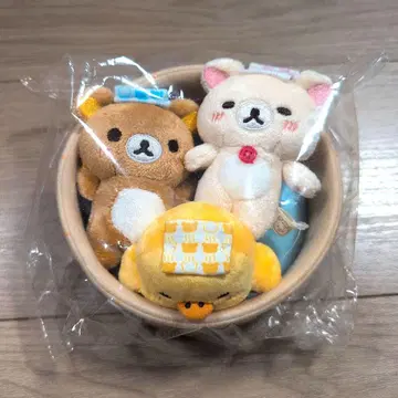 리락쿠마의 온천 장면 봉제 인형