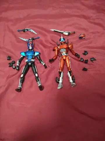 SHF 피규아트 가면라이더 가타크 & 가면라이더 엑셀