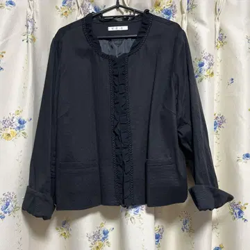노카라 자켓 블랙 프릴 포함 5L (19호 사이즈)