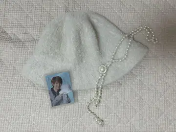 우에무라 켄신 KENSHIN 태슬 버킷햇 트레이딩 카드 강아지 채널