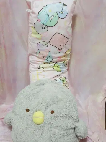 스미코구라시 병아리? 폭신폭신 봉제 인형 XL 프리미엄 2개 세트