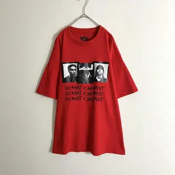 BEASTIE BOYS 비스티 보이즈 반팔 티셔츠 프린트 레드