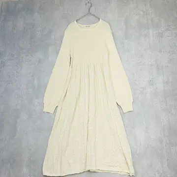 편집 중 코코딜 얇은 소재 원피스 긴팔 봄/가을/겨울
