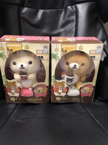 리락쿠마 코리락쿠마 초콜릿&커피 봉제 인형 in BOX 2종
