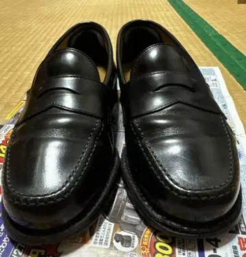 REGAL 블랙 가죽 로퍼