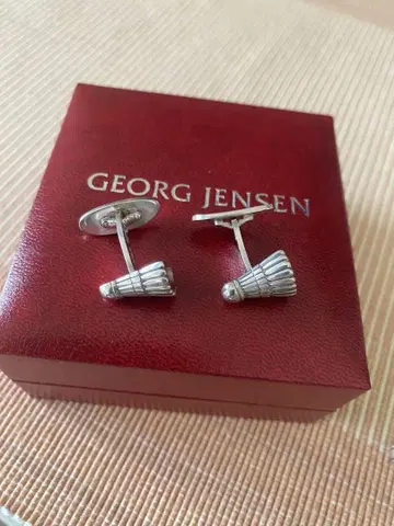 Georg Jensen 실버 925 커프스 단추