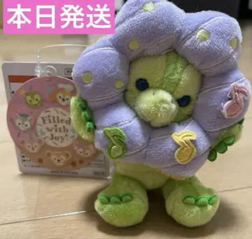 새상품 디즈니 필드 위드 조이 올멜 봉제 인형 배지