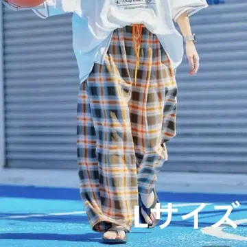 니코앤드 티라 체크 루즈 팬츠