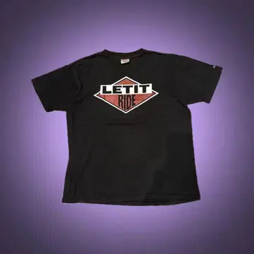 archive 초기 LET IT RIDE ONEITA 바디 티셔츠