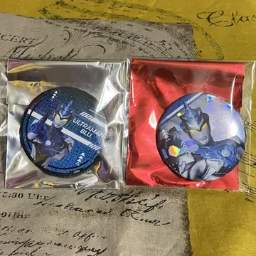트레이딩 반짝이 캔뱃지 vol.1&2 울트라맨 블루