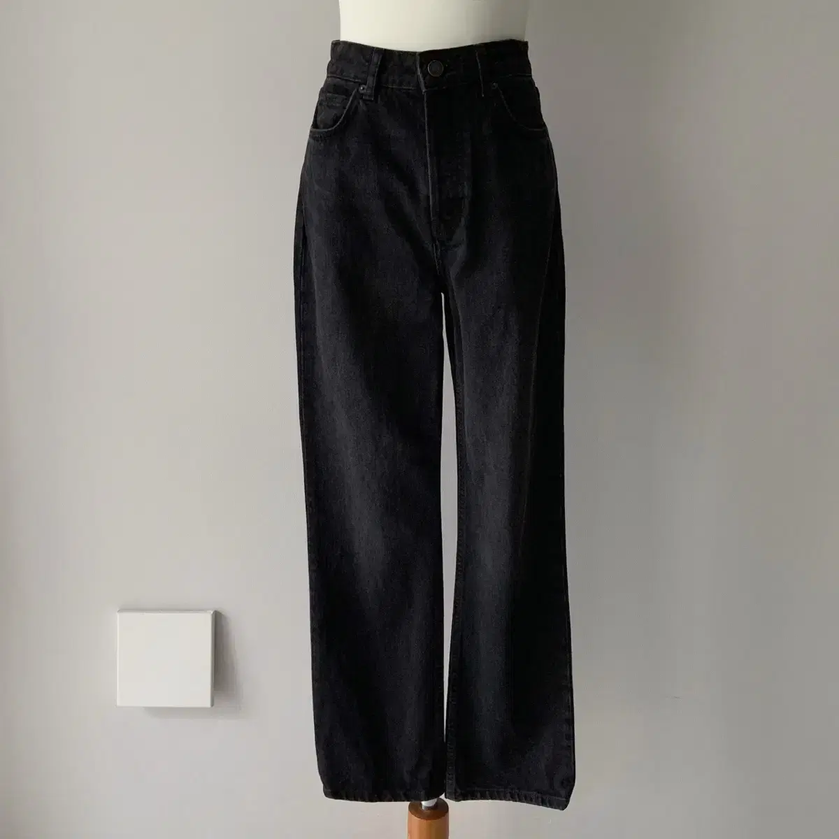 ●MIDNIGHT MOVE● rivet boots cut pants black 24fw56 ribet bootcut pants (black) - MIDNIGHT MOVE | 60% - Asian
