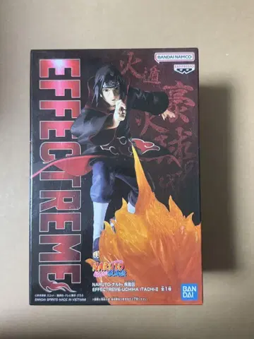 나루토 돌풍전 EFFECTREME 피규어 우치하 이타치 II
