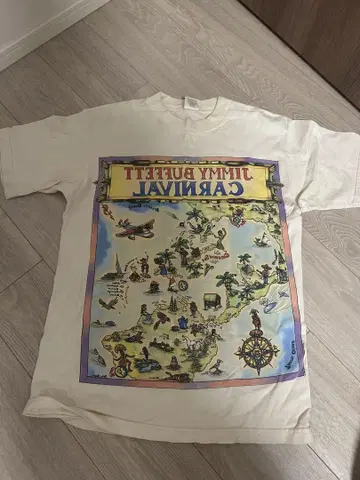 Jimmy Buffett Carnival Tour 18 티셔츠 M 사이즈