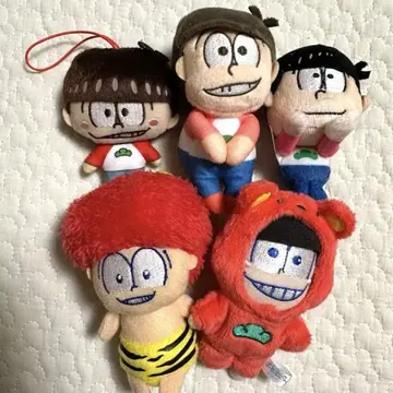 오소마츠 6쌍둥이 봉제 인형 5종 세트