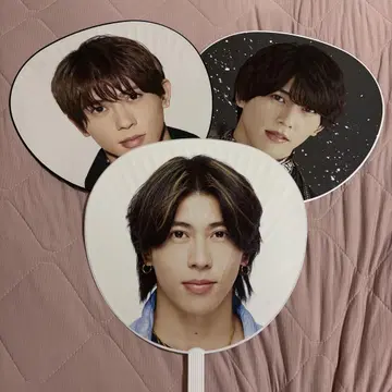 스에자와 세이야 부채 3개 세트
