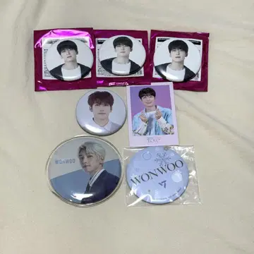 SEVENTEEN 원우 캔뱃지 묶음 판매