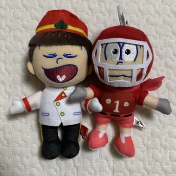 영화 오소마츠 6쌍둥이 마츠노 오소마츠 봉제 인형 2개 세트