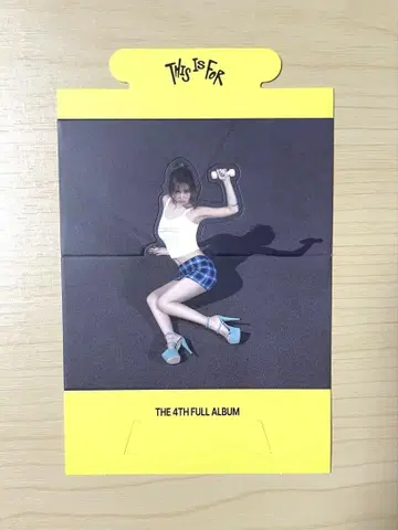 TWICE 트와이스 THIS IS FOR 페이퍼 스탠드 허벅지 MOMO