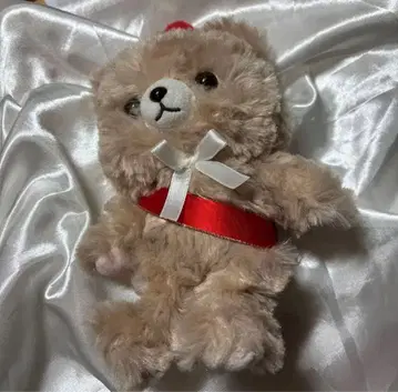봉제 인형 곰 빨간색