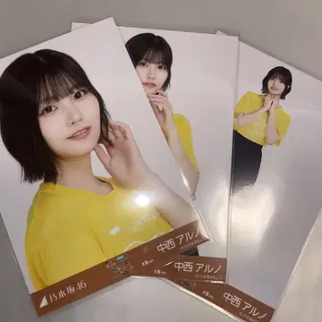 노기자카46 브로마이드 나카니시 아르노 라이브 티셔츠 오사카 컴프