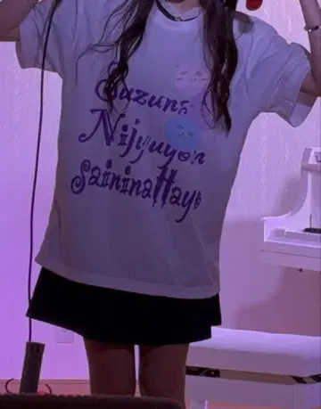 24sai birthday 티셔츠 (폴라로이드 포함)